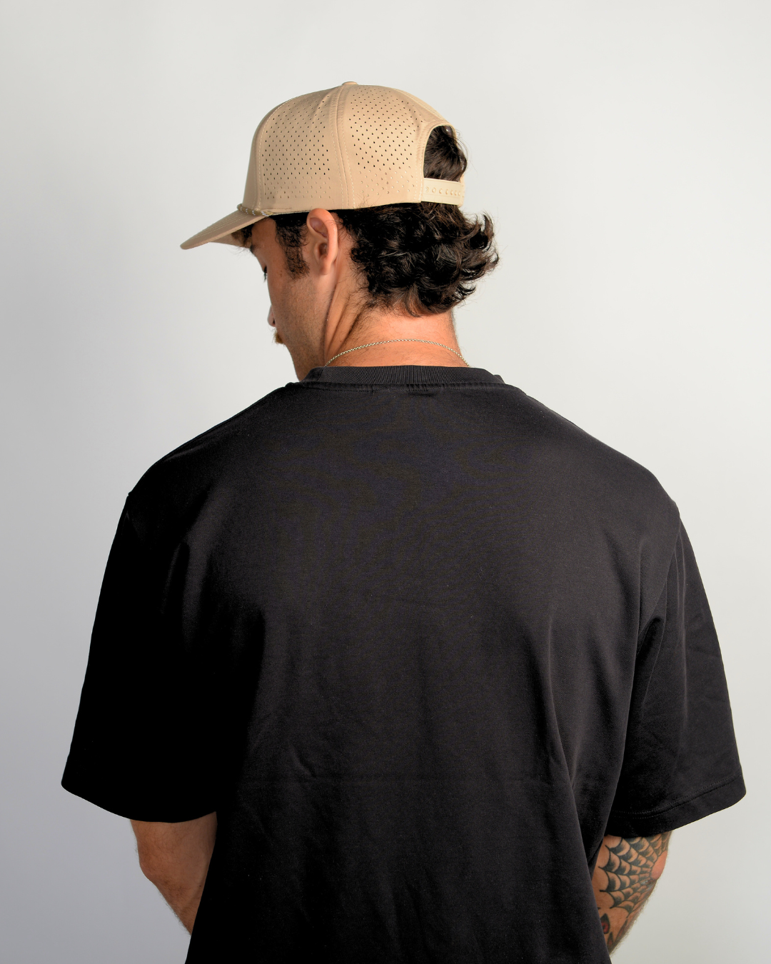 Course Cap - Tan/White