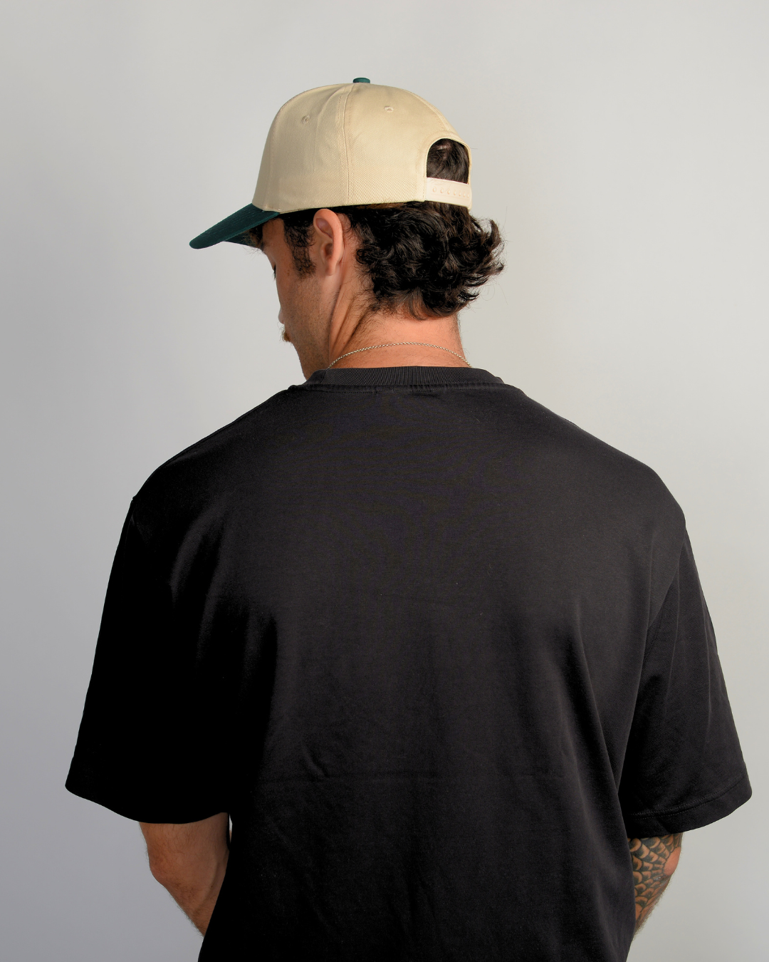 Pub Cap - Cream/Green
