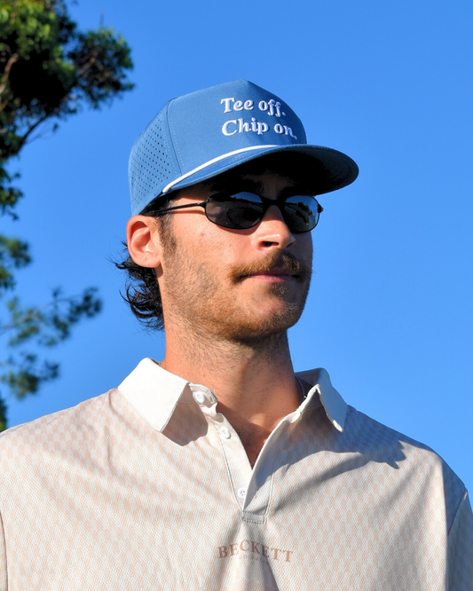 Course Cap - Blue/White