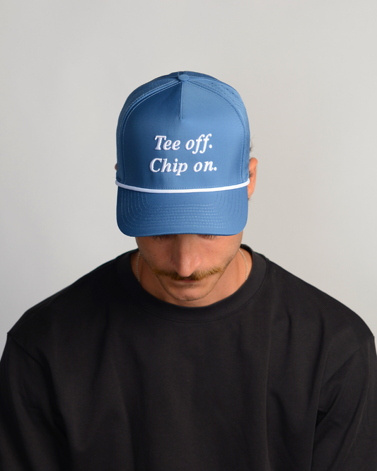 Course Cap - Blue/White
