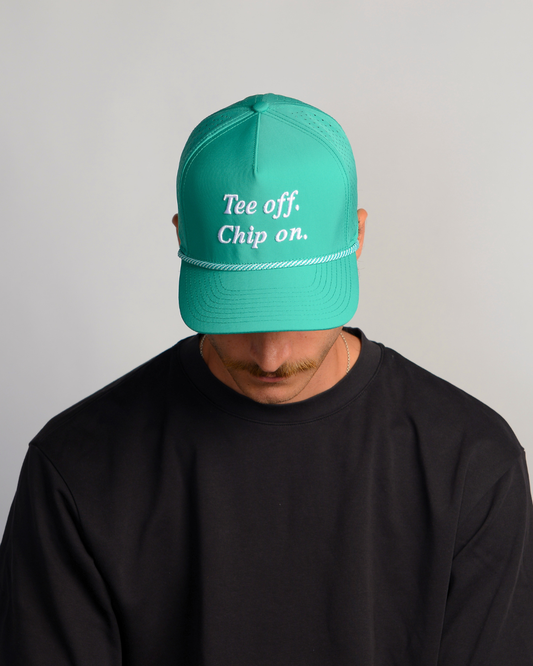 Course Cap - Green/White
