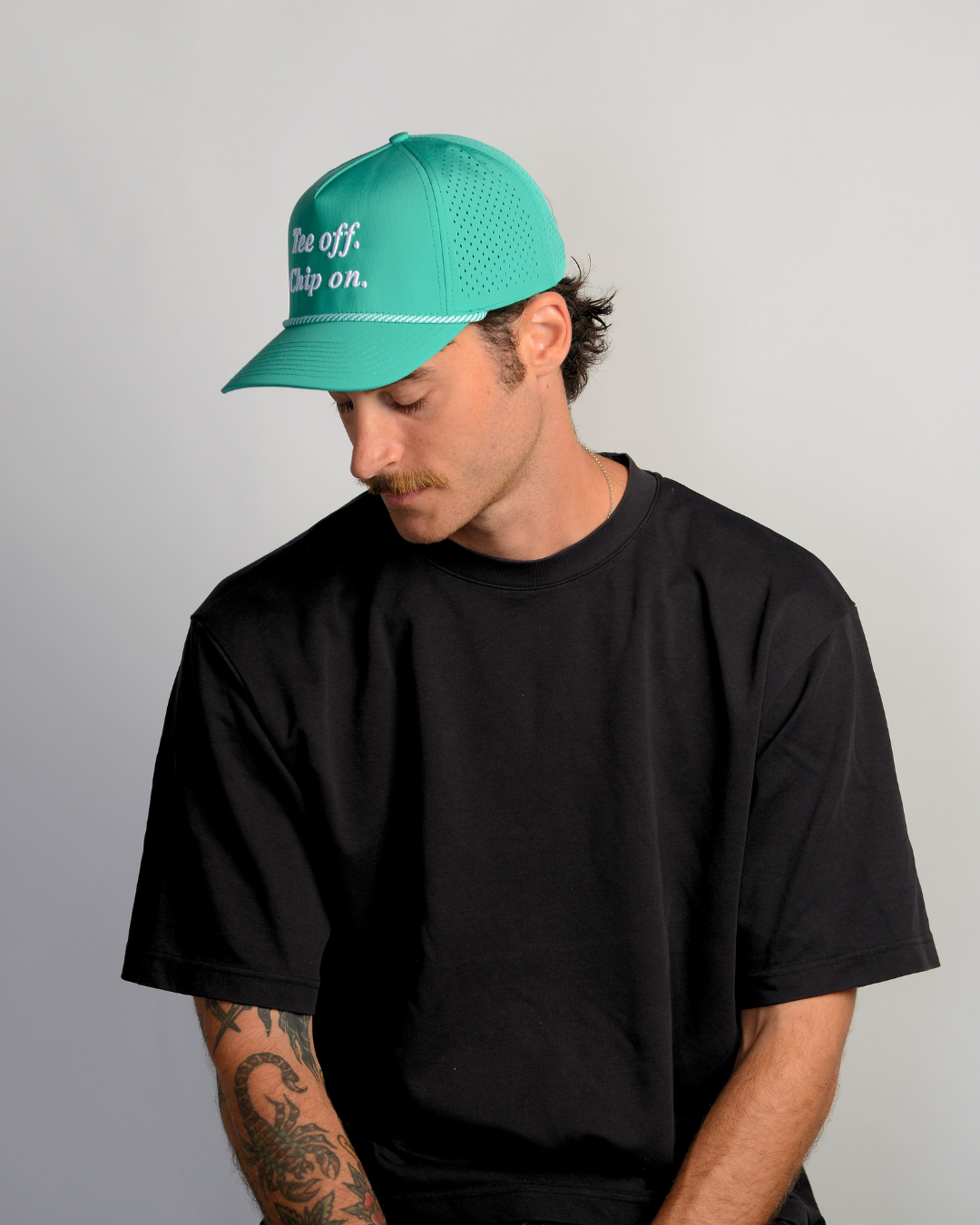 Course Cap - Green/White