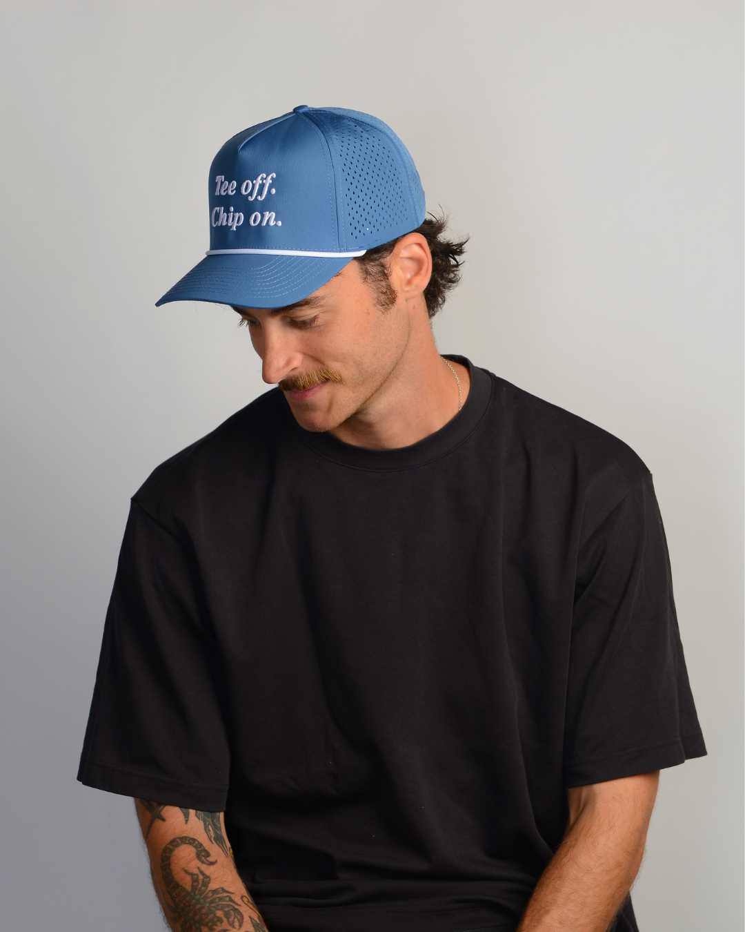 Course Cap - Blue/White