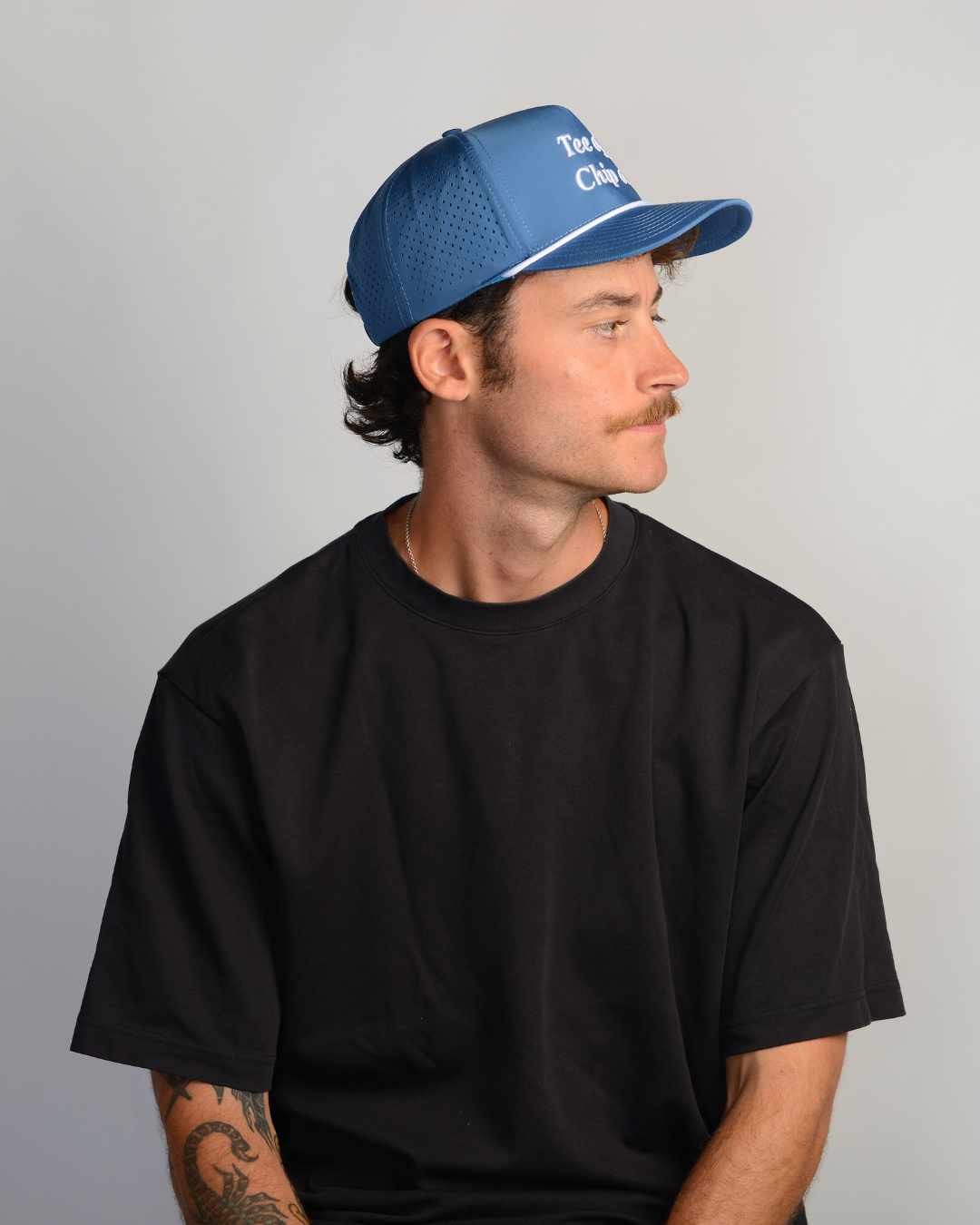 Course Cap - Blue/White