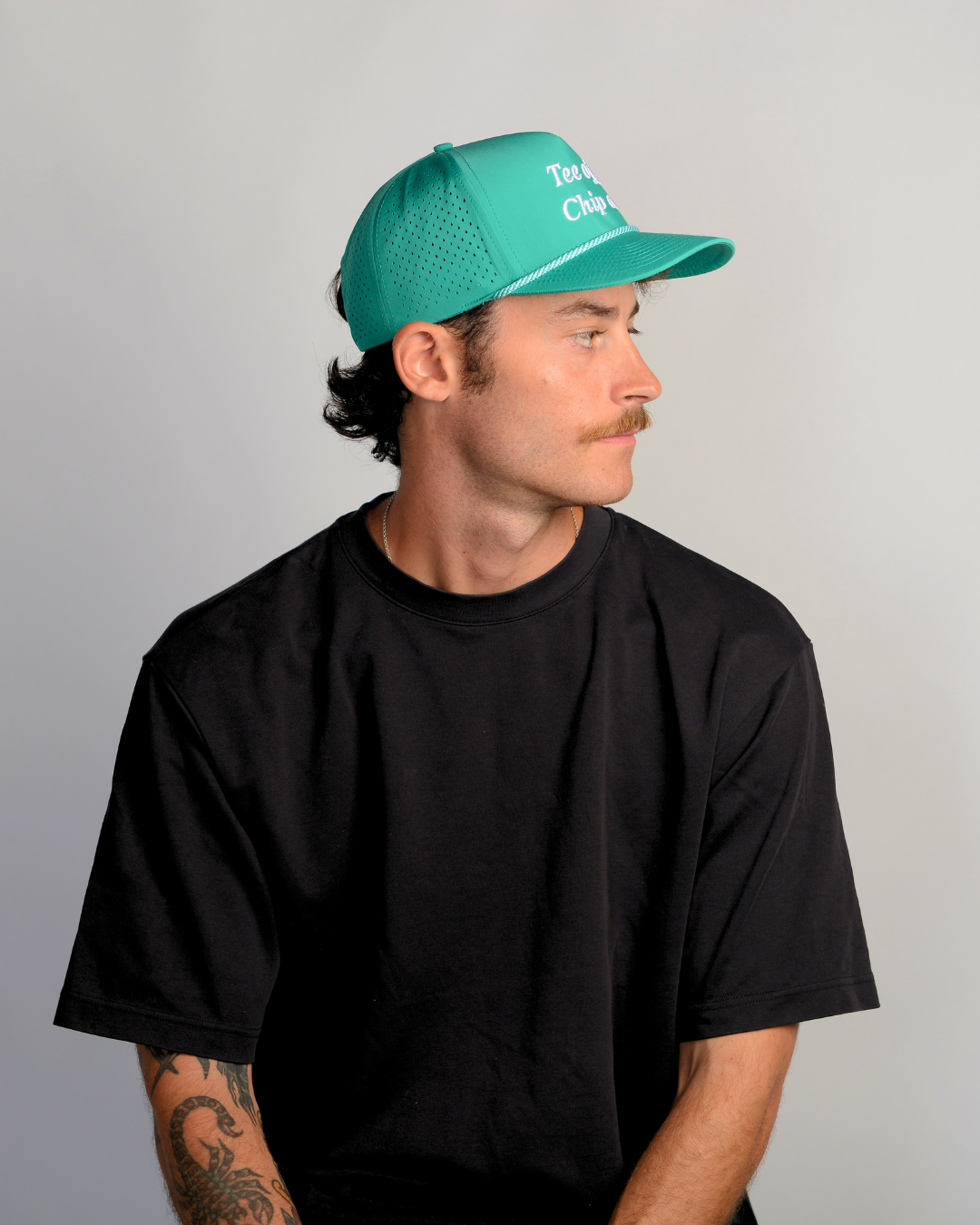 Course Cap - Green/White