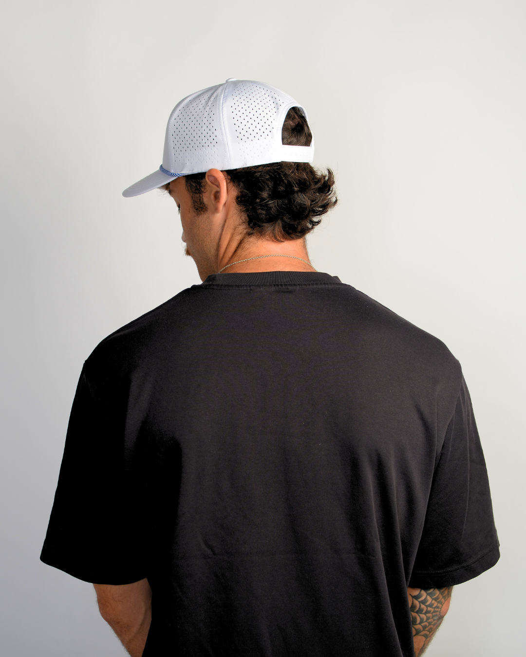 Course Cap - White/Blue