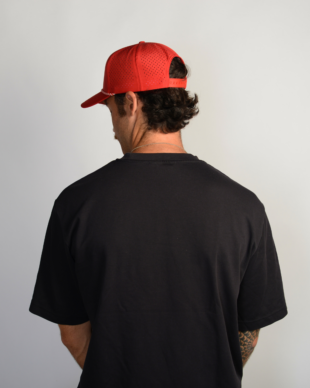 Course Cap - Red/White